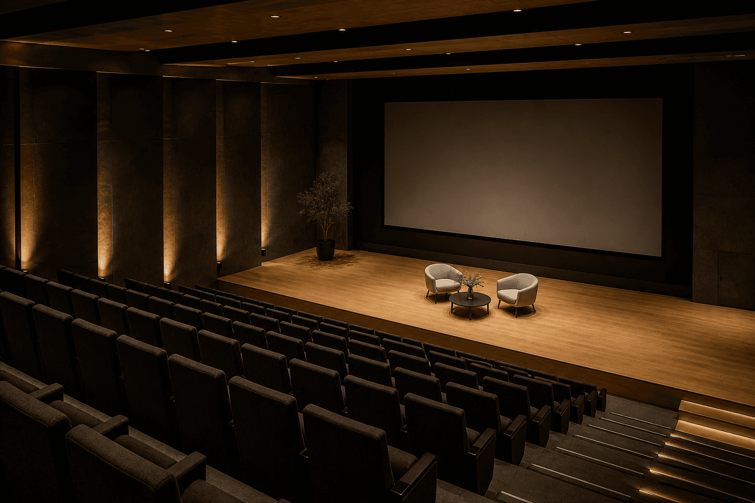 Collaboration Center auditorium for seminars and visiting programs.
